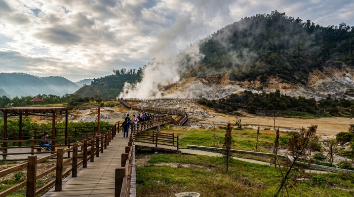 Sikidang Crater